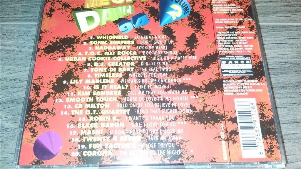 Mega Dance 94 Volume 2, Ophalen of Verzenden, Zo goed als nieuw, Disco