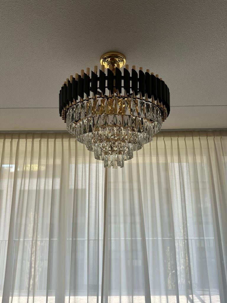 Woonkamer, eethoek en keuken lamp set kroonluchters, Huis en Inrichting, Ophalen, Zo goed als nieuw