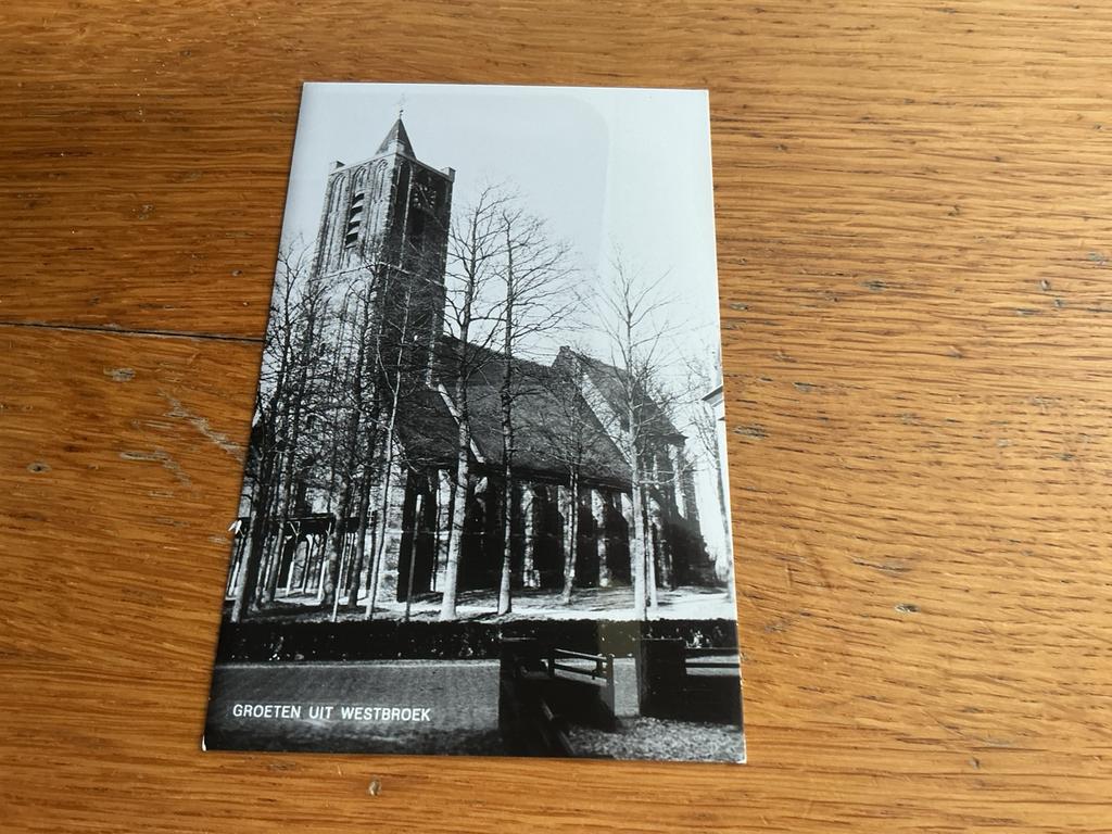 C2832 Westbroek kerk, Ophalen of Verzenden