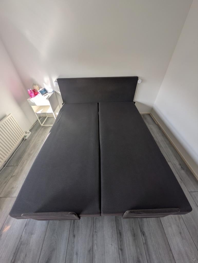Elektrische Boxspring, Huis en Inrichting, Slaapkamer | Boxsprings, Ophalen, Gebruikt, Tweepersoons, 200 cm