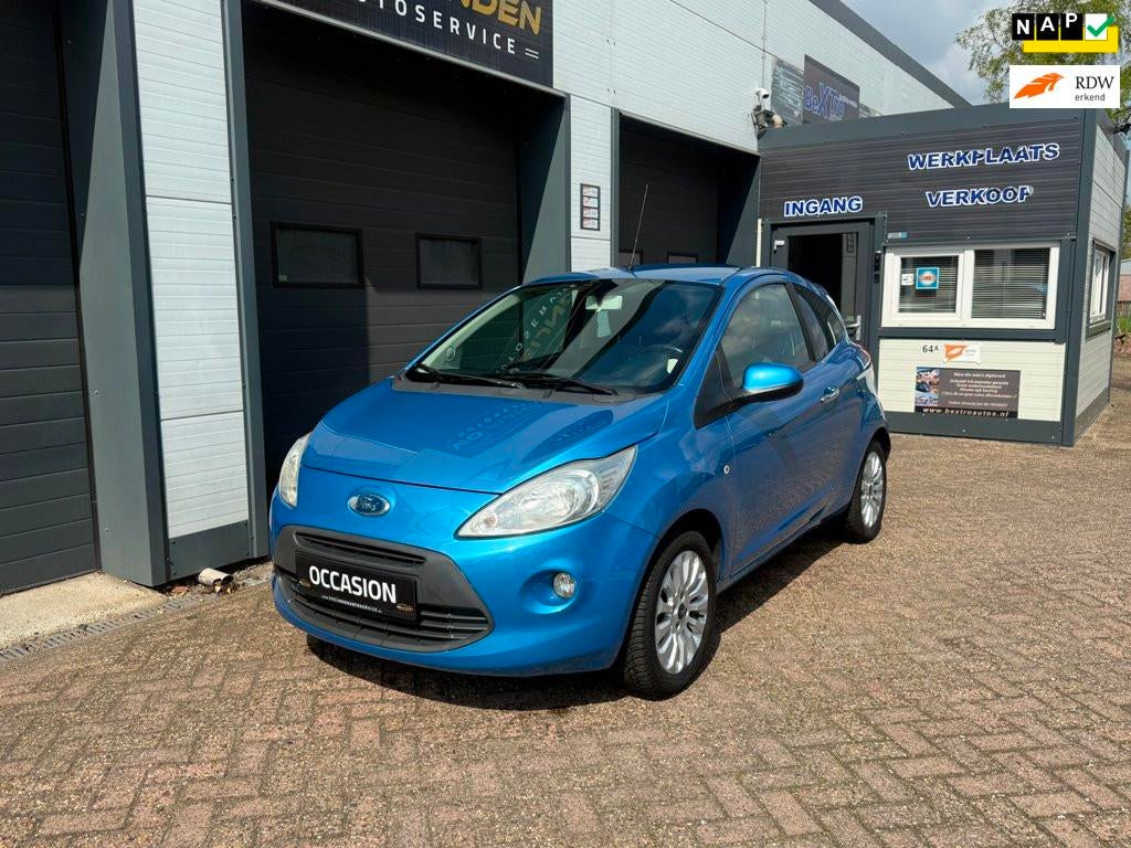 Ford Ka 1.2 Titanium X Nieuwe APK + Grote Beurt | 3 Mnd Gara, Auto's, Ford, Voorwielaandrijving, Stof, Gebruikt, 4 cilinders