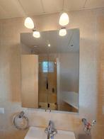 Badkamerspiegelkast met verlichting, Ophalen, Gebruikt, Wit, Overige typen