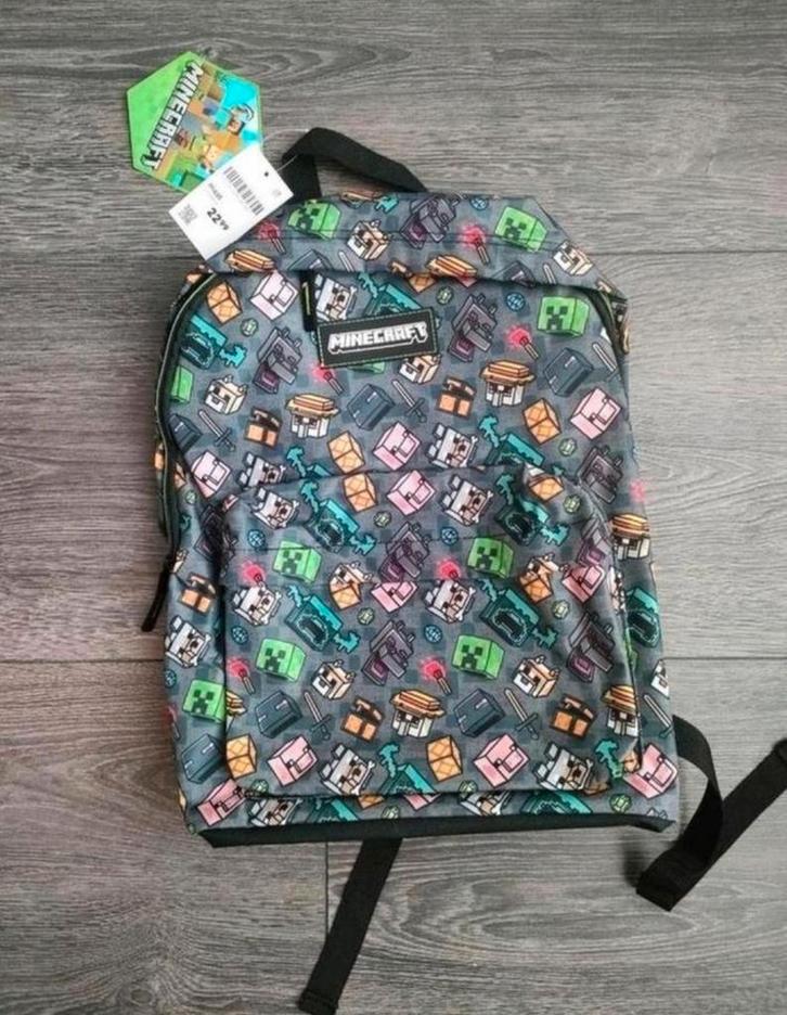 Nieuwe Minecraft rugzak - Ideaal voor school of uitjes!, Sieraden, Tassen en Uiterlijk, Tassen | Rugtassen, Ophalen