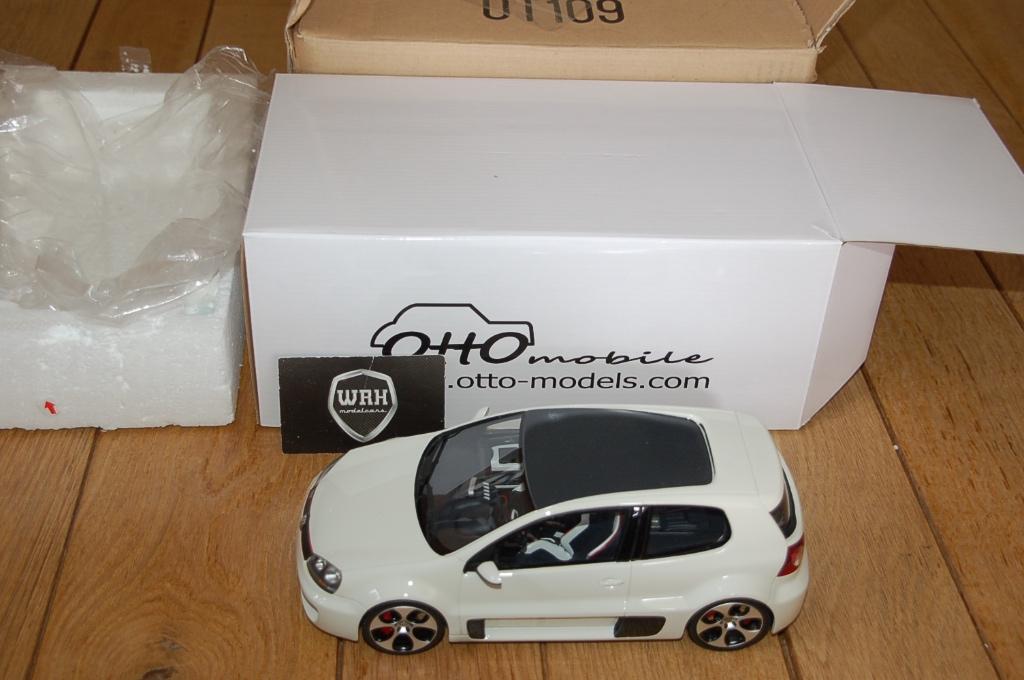 1:18 VOLKSWAGEN GOLF W12 white Otto mobile OT109 WRH, Verzenden, Zo goed als nieuw, Auto, OttOMobile
