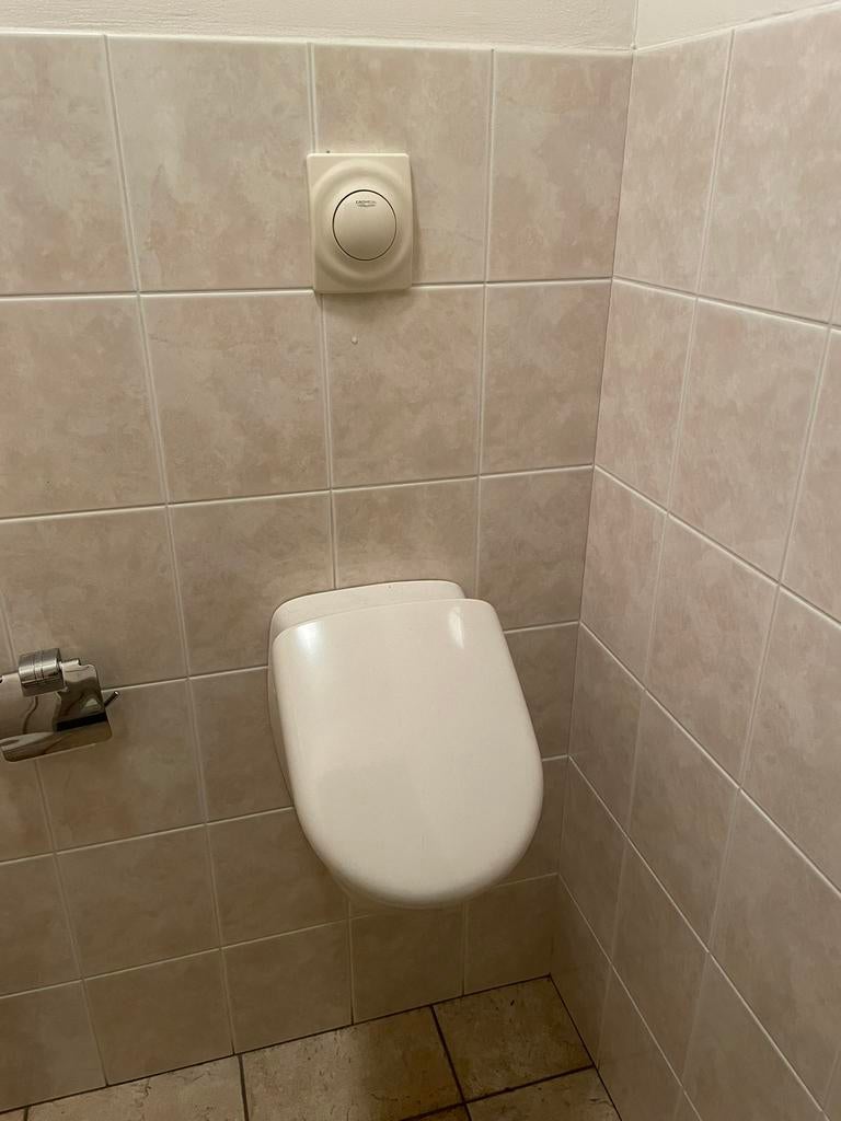 2x Urinoir Villeroy & Boch, kleur Pergamon, Ophalen, Gebruikt