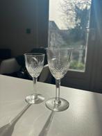 Kristallen borrelglaasjes, groot en klein, Ophalen