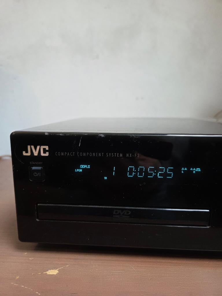 JVC NX-F3 HDMI USB Home Theater Receiver CD/DVD Player, Ophalen, Gebruikt, JVC, Tuner of Radio