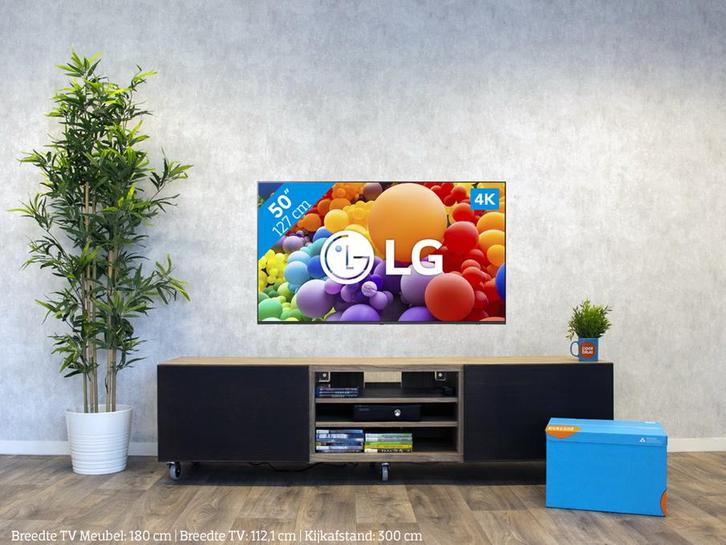 LG 50UR78006LK - 50 inch - 4K LED - Smart Tv (NIEUW ), Audio, Tv en Foto, Televisies, Nieuw, LED, 100 cm of meer, LG, 50 Hz, Smart TV
