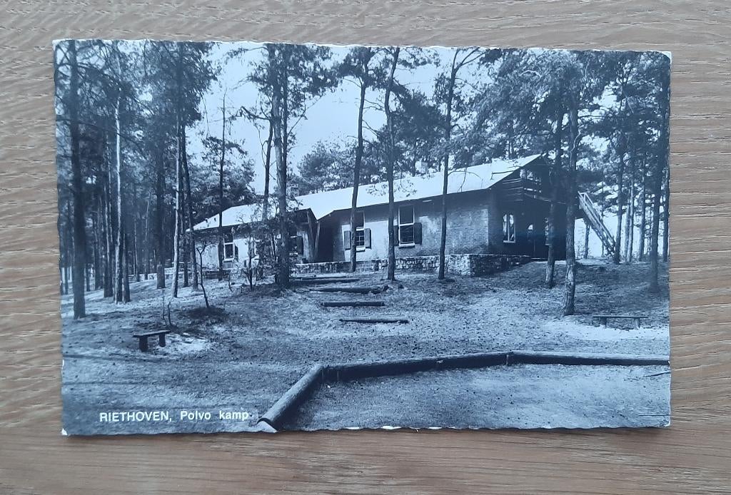 Ansichtkaart Polvo Kamp Riethoven Noord Brabant, Verzamelen, Ansichtkaarten | Nederland, Ophalen, Ongelopen, Noord-Brabant