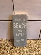 Houten bordje beach, Ophalen of Verzenden, Zo goed als nieuw