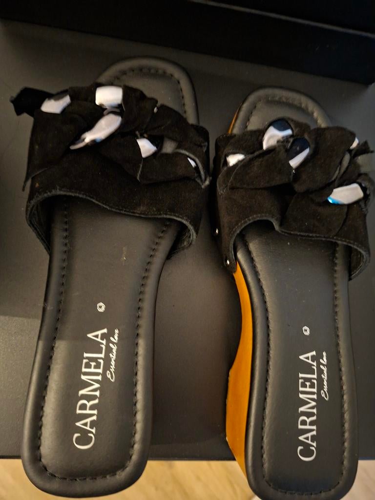 Carmela Essential Love Klompen mt 37, Kleding | Dames, Schoenen, Carmelia Essential Love, Zwart, Nieuw, Sandalen of Muiltjes