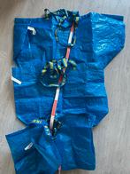 3x IKEA tassen bijna gratis, Ophalen, 30 cm of meer, Gebruikt, Blauw