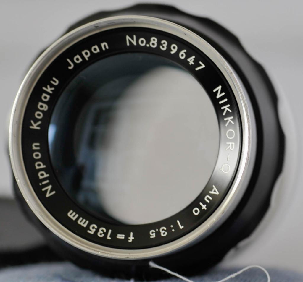 Nikon 135 mm 3.5 pre ai lens, Ophalen of Verzenden, Gebruikt, Telelens