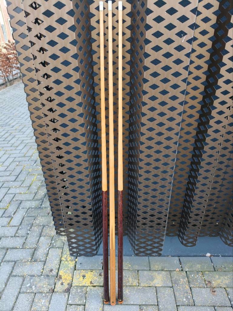 Biljart keu 3 stuks zonder stootdop, Ophalen, Keu of Ballen