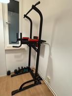 PULL UP FITNESS power tower dipstation vrijwel nieuw, Sport en Fitness, Ophalen, Benen, Krachtstation, Zo goed als nieuw