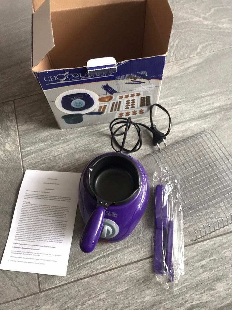 Nieuwe Chocolade smelt pan met houders, Ophalen, Nieuw, Overige typen