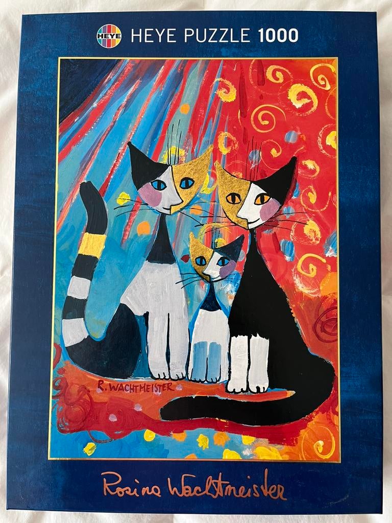 ROSINA WACHTMEISTER, 1000 stukjes.HEYE puzzel, Hobby en Vrije tijd, Ophalen of Verzenden, 500 t/m 1500 stukjes, Zo goed als nieuw