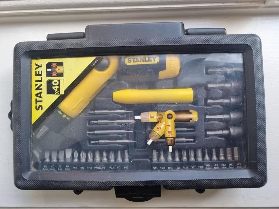 De Stanley ratel-/bitset., Ophalen of Verzenden