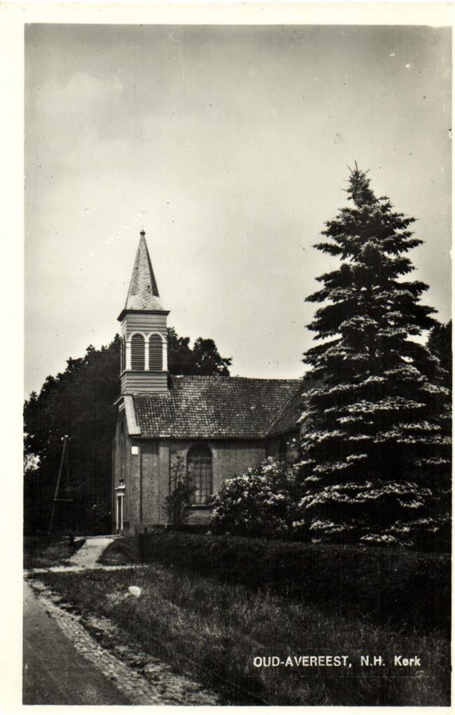 Oud-Avereest, N.H. Kerk - ongelopen, Ophalen of Verzenden, Voor 1920, Ongelopen, Noord-Brabant