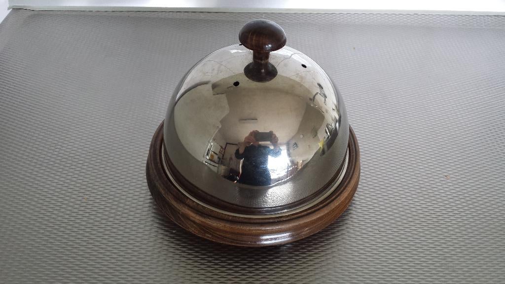chromen stolp 18 cm hoog, Ophalen of Verzenden, Zo goed als nieuw