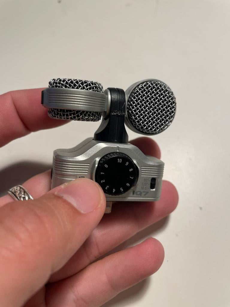 Zoom IQ7 Steromicrophone for iPhone, Muziek en Instrumenten, Ophalen of Verzenden, Zo goed als nieuw, Overige typen