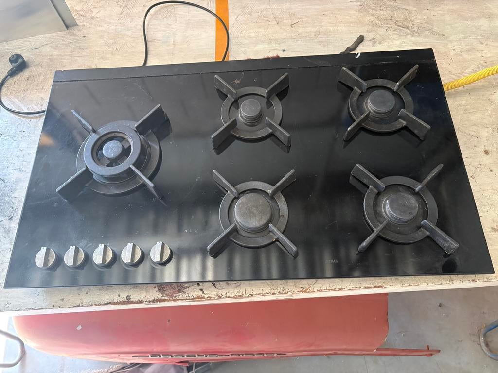 Gas kookplaat atag, Witgoed en Apparatuur, Kookplaten, Zo goed als nieuw, Inbouw, Gas, 4 kookzones