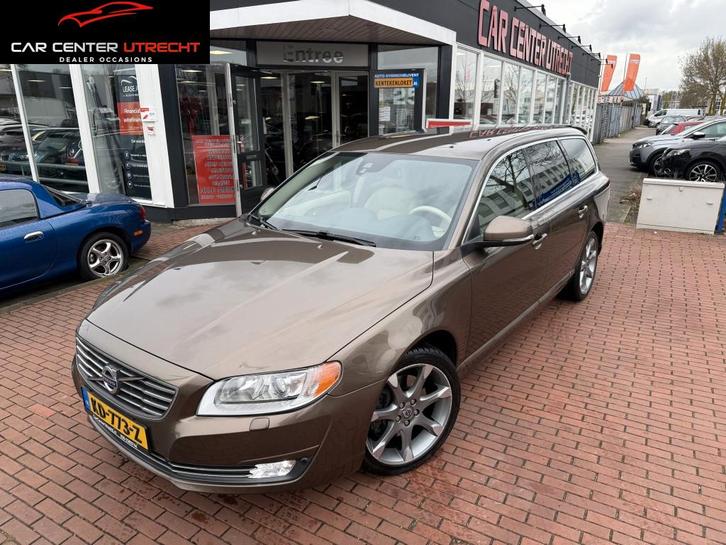 Volvo V70 2.0 D4 Summum | €250,- KORTING | leDer airco aut, Auto's, Volvo, Bedrijf, Te koop, V70, ABS, Airbags, Airconditioning