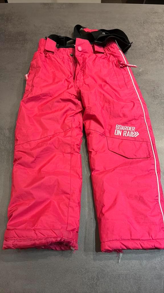 Ski broek toze maat 98/104, Kleding | Dames, Wintersportkleding, Zo goed als nieuw, Broek, Maat 34 (XS) of kleiner, Ophalen of Verzenden