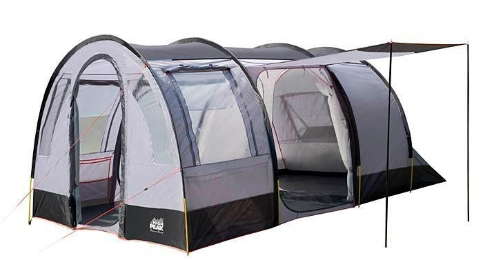 5 pers. Tunnel tent Nieuw, met verplaatsbare voorwand. 495, Ophalen, Nieuw