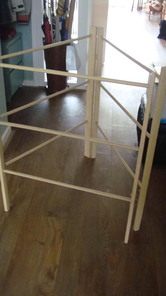 Vintage houten wasrekje, Antiek en Kunst, Ophalen