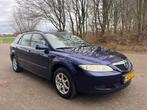 Mazda 6 Sportbreak 1.8i Exclusive | APK 02-2027 |, Auto's, Voorwielaandrijving, Stof, Gebruikt, Zwart