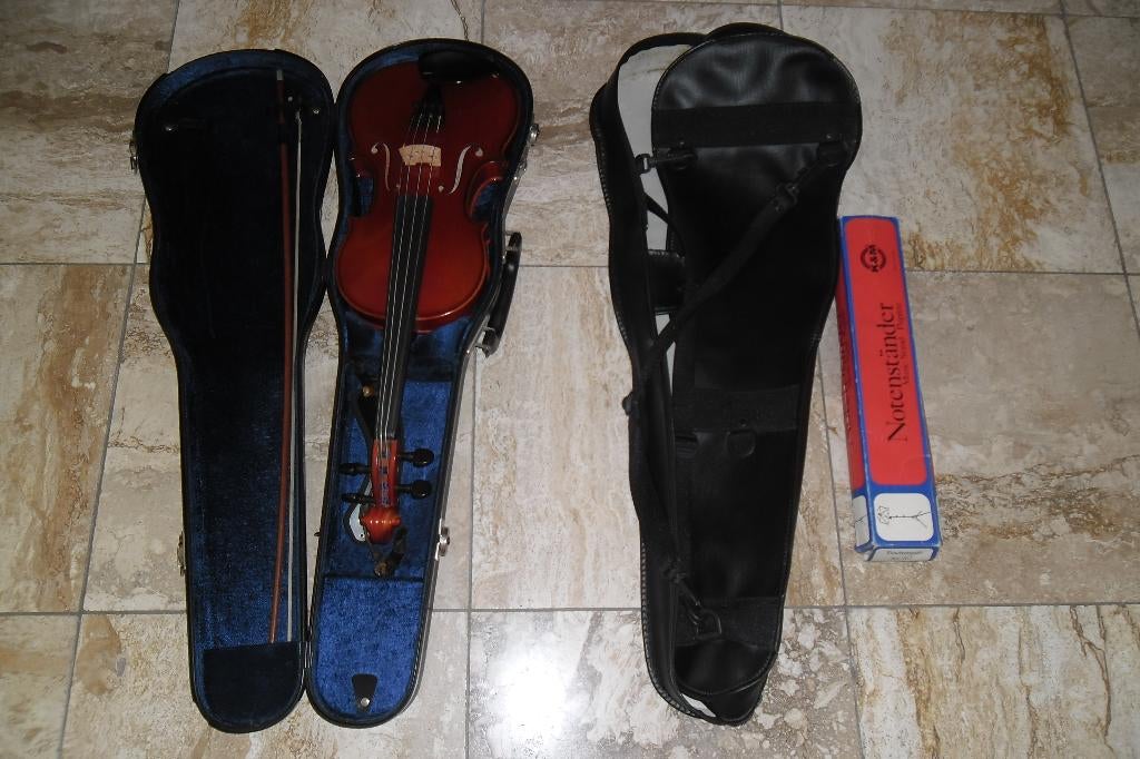 4/4 viool Peasola + strijkstok+Fondraal + + koffer, Muziek en Instrumenten, Strijkinstrumenten | Violen en Altviolen, Ophalen