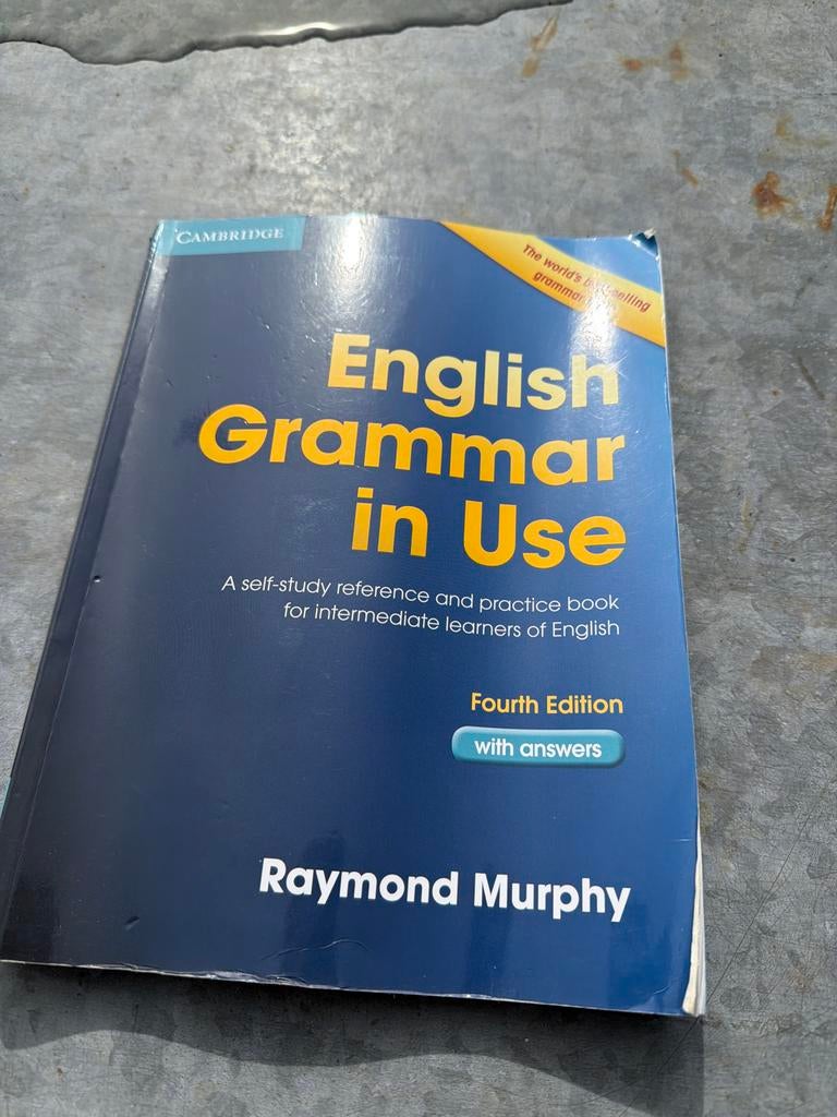 English Grammar in Use - Raymond Murphy (Fourth Edition), Boeken, Ophalen of Verzenden, Gelezen, Non-fictie