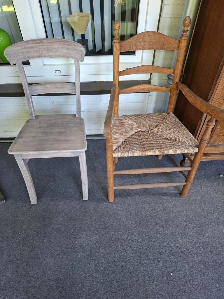 Oude tuinstoel 2 stuk, Tuin en Terras, Ophalen of Verzenden