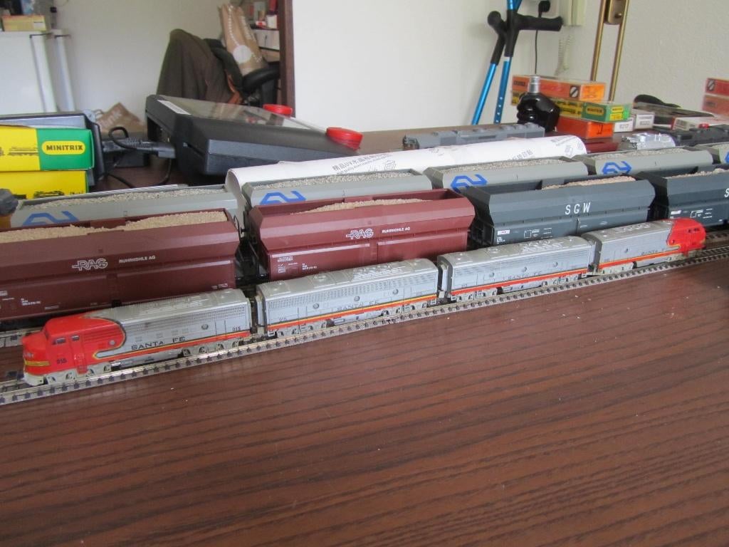 arnold santa fee diesel N spoor, Hobby en Vrije tijd, Arnold, Gebruikt, Ophalen of Verzenden, Gelijkstroom