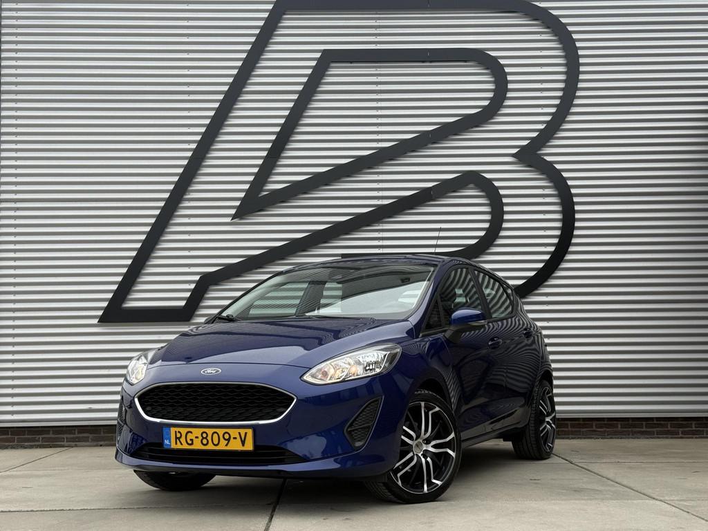 Ford Fiesta 1.1 Trend Navi|Airco|Cruise|Carplay|N.A.P|Clima|, Auto's, Voorwielaandrijving, Blauw, 23 km/l, Origineel Nederlands