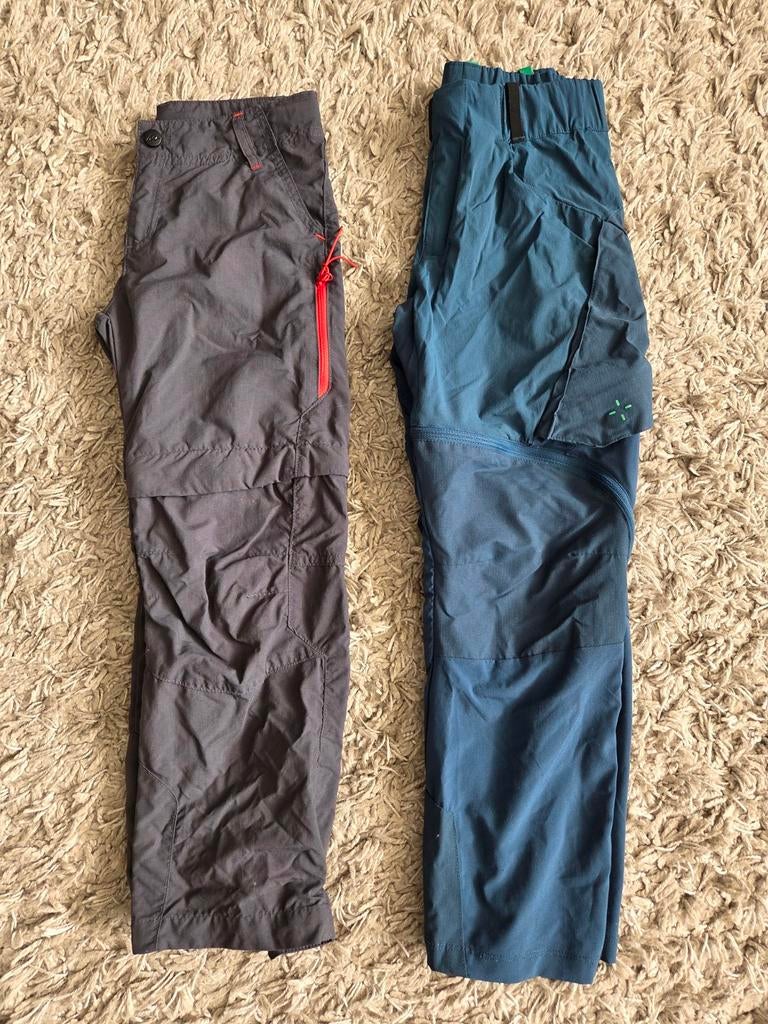 Afritsbroeken Quecha 123 /130 cm 7/8 jaar grijs ruilen ijs, Ophalen, Gebruikt, Kleding