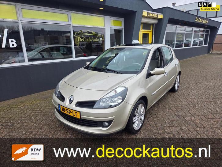Renault Clio 1.6-16V Initiale/AUTOMAAT/LEDER, Auto's, Renault, Bedrijf, Te koop, Clio, ABS, Airbags, Airconditioning, Boordcomputer