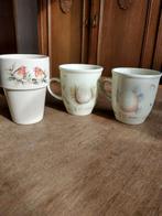 Mokken bekers met vogels Ter Steege en Vivara, Ophalen of Verzenden, Zo goed als nieuw, Overige stijlen, Kop(pen) en/of Schotel(s)