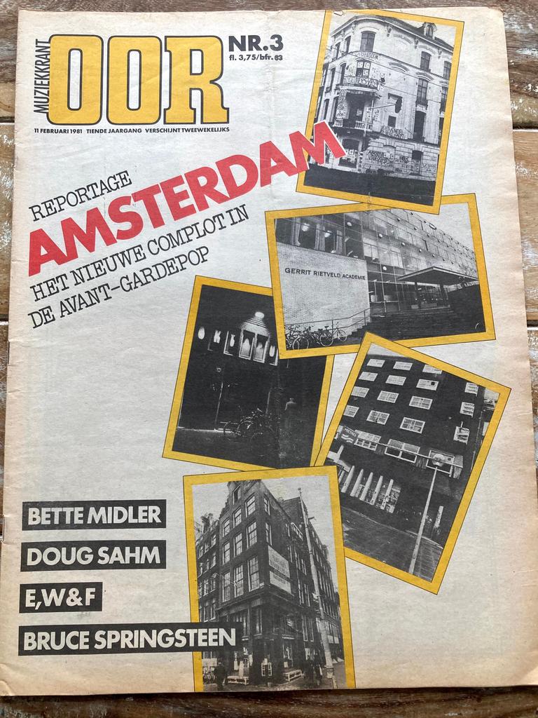 Muziekkrant OOR 1981 BRUCE SPRINGSTEEN Powerplay DOUGH SAHM, Ophalen of Verzenden, Muziek, Film of Tv