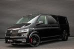 Volkswagen Transporter 2.0 TDI L2H1 BULLI DUBBEL CABINE 150P, Auto's, Bestelauto's, 4 cilinders, Volkswagen, Zwart, Bedrijf