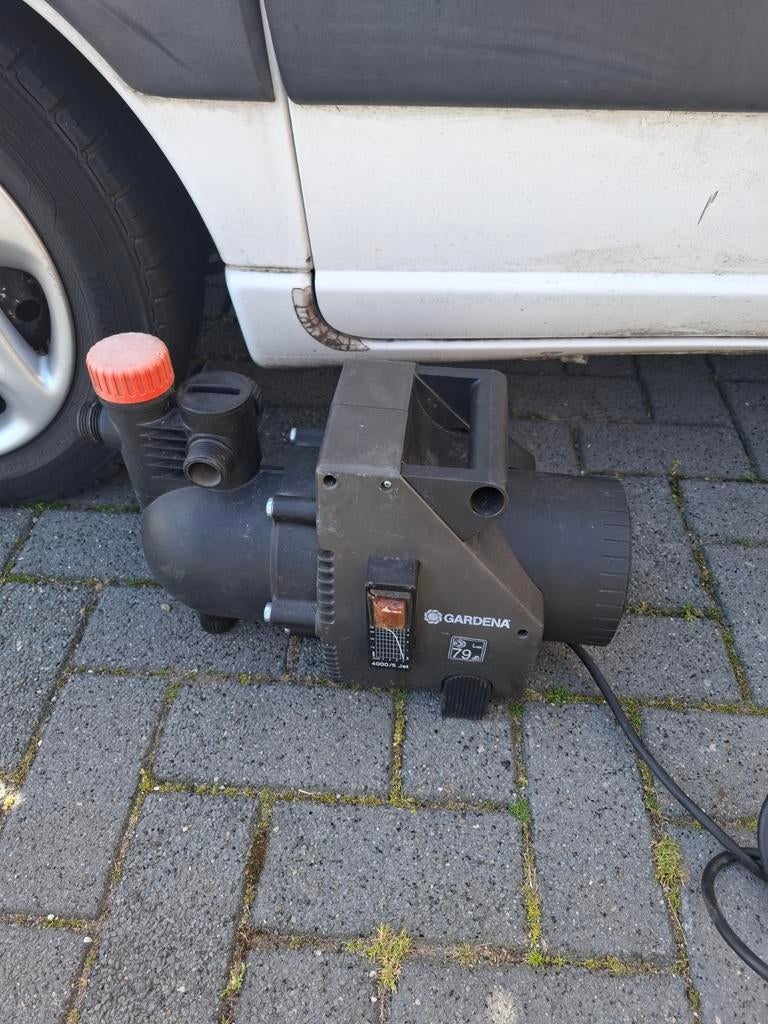 Gardena Hydrofoorpomp - Gebruikt, Tuin en Terras, Waterpompen, Ophalen of Verzenden, Gebruikt, Elektrisch, Hydrofoorpomp