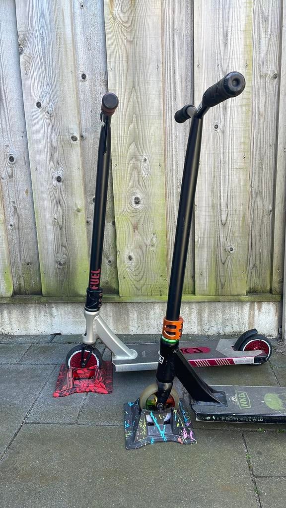 NKD Stuntstep - Perfect voor tricks en stunts!, Fietsen en Brommers, Steps, Ophalen, Gebruikt, Gewone step