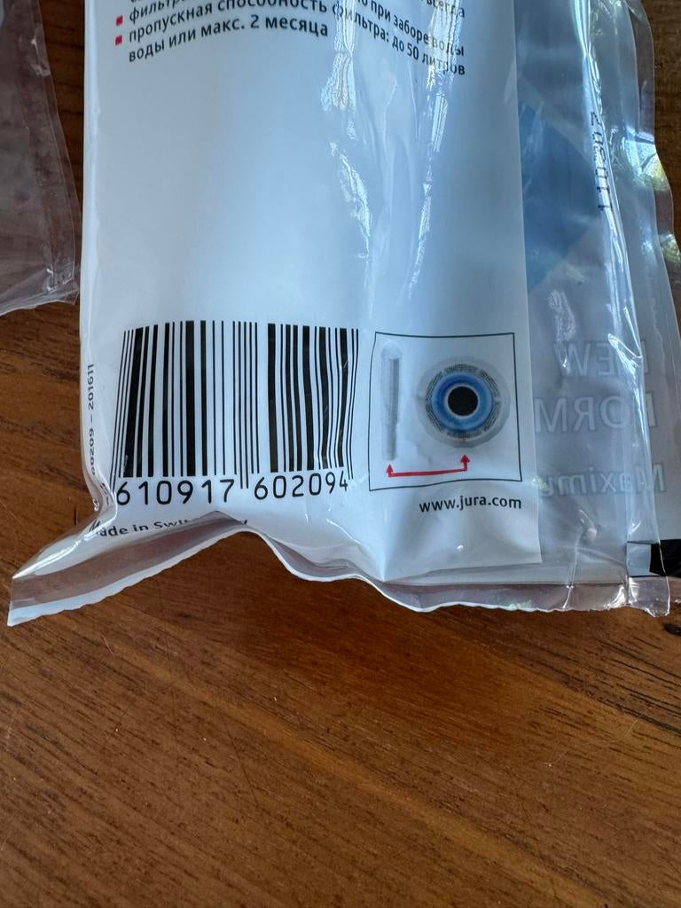 2x Jura Claris Blue waterfilter voor koffiemachines, Ophalen of Verzenden, Nieuw