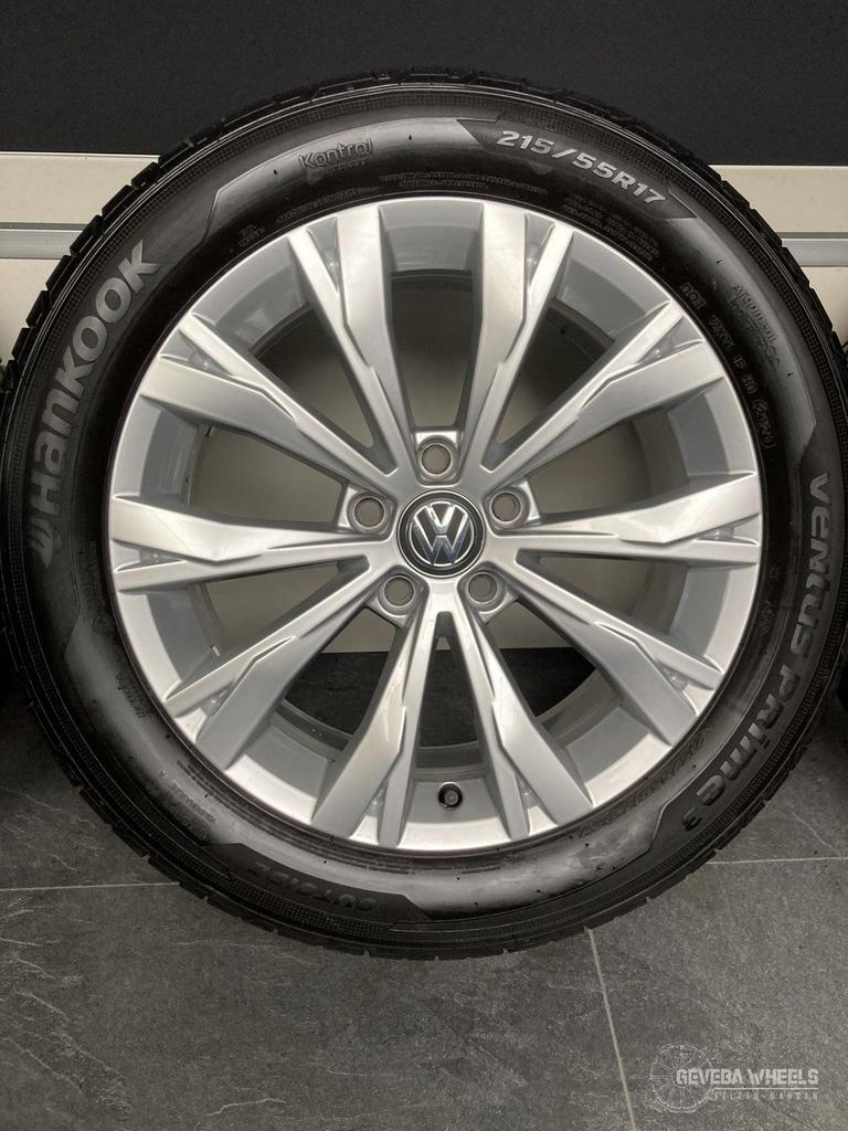 17” originele Volkswagen Passat B7 B8 velgen + banden 5x112, -, -, Banden en Velgen, 17 inch