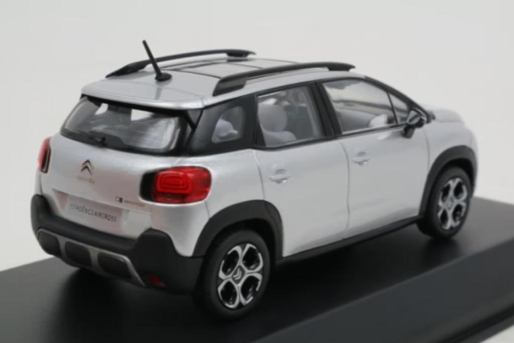 Citroen C3 Aircross 2017 Cosmic Zilver 1/43 NOREV 155332, Hobby en Vrije tijd, Modelauto's | 1:43, Verzenden, Nieuw, Auto, Norev