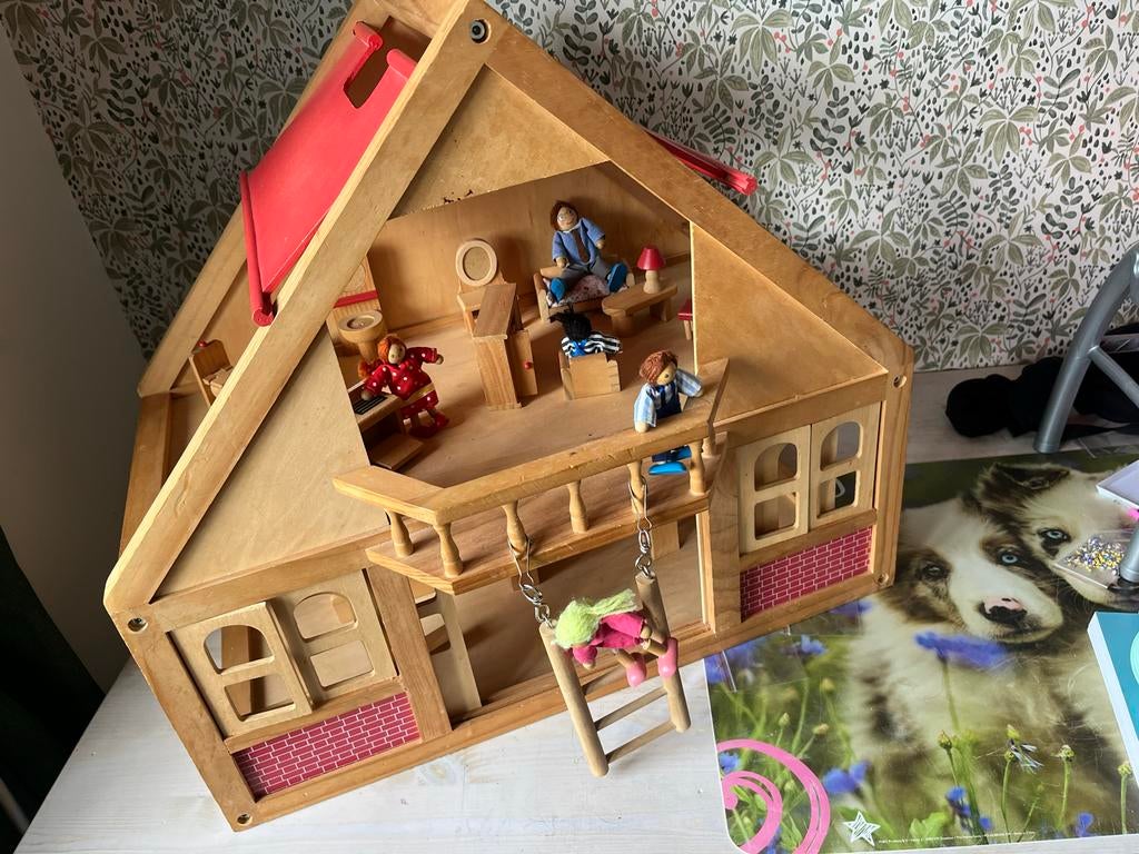 Compleet poppenhuis, Ophalen, Poppenhuis