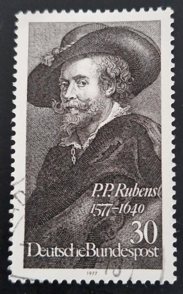 Duitsland 1977 - Yvert 783 - Peter Paul Rubens, Postzegels en Munten, Verzenden, BRD, Gestempeld