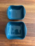 2x Vivo Villeroy & Boch Ovenschaal Blauw, Keramiek, Ophalen of Verzenden, Effen, Schaal of Schalen