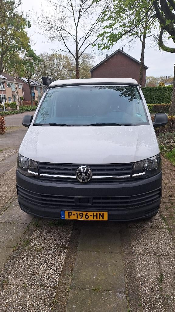 VW buscamper T6 5,30m, Caravans en Kamperen, Volkswagen, Particulier, Luifel, 5 tot 6 meter